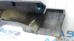 Left threshold Jeep Cherokee KL 14-23 structure, cracks in fastening, scratches