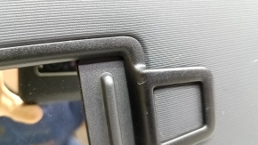 Left sun visor for Volkswagen ID.4 21-22, black, with backlight, no hook, scratches