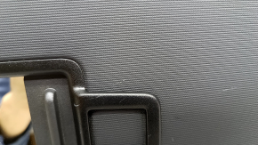 Left sun visor for Volkswagen ID.4 21-22, black, with backlight, no hook, scratches