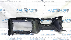 Right front panel trim for Jeep Cherokee KL 14-21, black, under Start/stop, scratch, broken guides