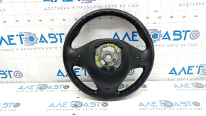BMW X5 F15 14-18 steering wheel, black leather, heated, Sport, scratches, tears