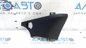 Right driver's side dashboard trim for Nissan Rogue Sport 17-22, black, with start/stop, scratches