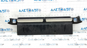 BMW X5 F15 16-18 Plug-in Trunk Door Trim, Black, 2-Row, with Chrome Trims, Scratches, Cracks, Missing Part, Broken Fastener