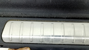 BMW X5 F15 16-18 Plug-in Trunk Door Trim, Black, 2-Row, with Chrome Trims, Scratches, Cracks, Missing Part, Broken Fastener