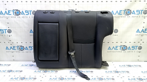 Rear seat row 2 upper left Nissan Rogue Sport 20-21 black leather, with armrest, with belt, no overlay