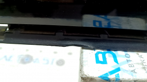 The rear bumper is bare, the lower part of the Audi Q5 80A 18-20 black, the fasteners are broken, the fasteners are broken, scratches