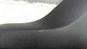 Right side center console trim for Volkswagen ID.4 21-22, black, scratches