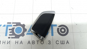 Smart BMW X5 F15 14-18 key, 4 buttons, type 2, taps, worn, chrome