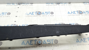 Upper center console trim Volkswagen ID.4 21-22 black, worn