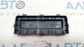 Insert in the center console trim, upper rear, Volkswagen ID.4 21-22, black