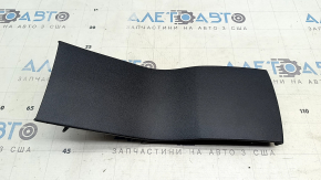 Front lower center console trim for Volkswagen ID.4 21-22, black