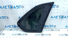 Rear left window, blind glass, BMW X5 F15 14-18, tinted, chrome, worn seal, butt