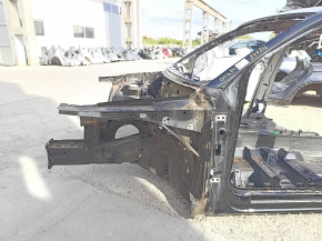 Front left quarter panel for Audi Q5 80A 18-24 on the body, black