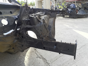 Front left quarter panel for Audi Q5 80A 18-24 on the body, black