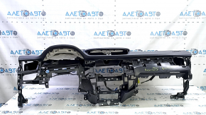 Nissan Rogue Sport 20-22 black dashboard with AIRBAG for 5" display