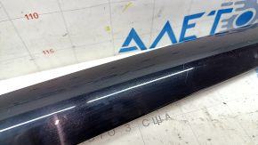 Right windshield pillar trim for Ford Bronco Sport 2021-2025, black, glossy, scratches, peeling seal, broken mount