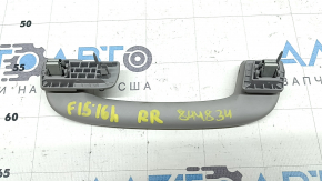 BMW X5 F15 14-18 rear right headliner handle, gray, with panoramic windows, scratches