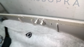 Front pillar trim, left, Ford Bronco Sport 21-25, gray, needs cleaning, broken mount