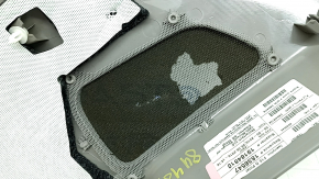 BMW X5 F15 14-18 rear right pillar trim, gray GRAU for 2 rows, premium audio, scratches, torn speaker mesh filter