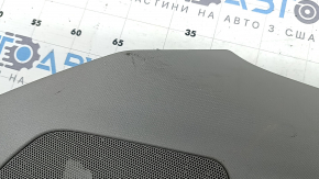 BMW X5 F15 14-18 rear right pillar trim, gray GRAU for 2 rows, premium audio, scratches, torn speaker mesh filter
