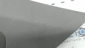 BMW X5 F15 14-18 rear right pillar trim, gray GRAU for 2 rows, premium audio, scratches, torn speaker mesh filter