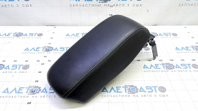 Jeep Cherokee KL 19-22 armrest, black leather, High Altitude, Limited
