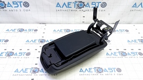 Jeep Cherokee KL 19-22 armrest, black leather, High Altitude, Limited