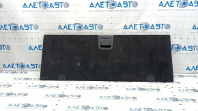Rear trunk floor of BMW X5 F15 16-18 plug-in black for 2 rows, scratches, crack, needs cleaning