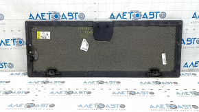 Rear trunk floor of BMW X5 F15 16-18 plug-in black for 2 rows, scratches, crack, needs cleaning