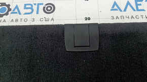 Rear trunk floor of BMW X5 F15 16-18 plug-in black for 2 rows, scratches, crack, needs cleaning