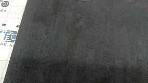 Rear trunk floor of BMW X5 F15 16-18 plug-in black for 2 rows, scratches, crack, needs cleaning