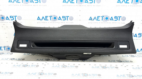 BMW X5 F15 14-18 black upper rear door trim with plugs and lighting, scratches