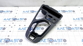 Jeep Cherokee KL 19-23 center console trim, gloss black, without automatic transmission indicator, scratches