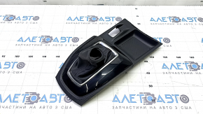 Nissan Rogue Sport 20-22 black shifter cover for the parking button