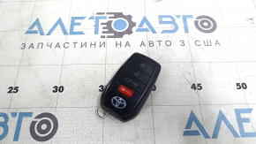 Smart Toyota Venza 21 key - 4 buttons, with a tip, scratches
