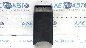 Rear center console trim for Nissan Rogue Sport 17-22, black, without deflector, worn
