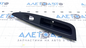 Rear left window lift control trim for Nissan Rogue Sport 20-22, black structure
