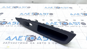 Rear right window lift control trim for Nissan Rogue Sport 20-22, black structure
