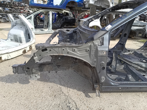 Front left quarter panel for Toyota Venza 21-24, graphite, on the body