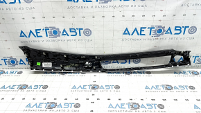Right front panel trim for BMW X5 F15 14-18, wood grain, scratches