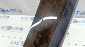Right front panel trim for BMW X5 F15 14-18, wood grain, scratches