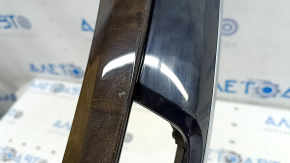 Right front panel trim for BMW X5 F15 14-18, wood grain, scratches