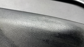 Door trim card rear left BMW X5 F15 14-18 leather black Dakota without curtain, Harman Kardon, insert and armrest black leather, molding under the tree, with illumination and handle, scratches, dents,