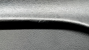 Door trim card rear left BMW X5 F15 14-18 leather black Dakota without curtain, Harman Kardon, insert and armrest black leather, molding under the tree, with illumination and handle, scratches, dents,