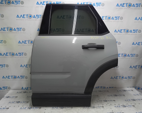 Rear left door assembly for Ford Bronco Sport 2021-25, gray NE, dents, scratches