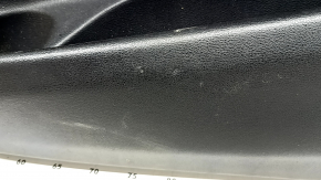 Door trim card front right BMW X5 F15 14-18 leather black Dakota, Harman Kardon, insert and armrest black leather, molding under the tree, with illumination and handle, scratches, tears, dents, nadle