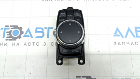 Large BMW X5 F15 15-18 navigation joystick washer, scratches