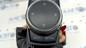 Large BMW X5 F15 15-18 navigation joystick washer, scratches
