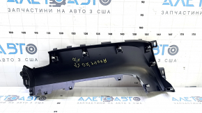 Right lower front panel trim for Nissan Rogue Sport 20-22 black