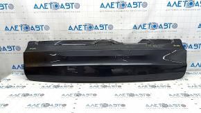 The trunk door is bare, the lower part of the BMW X5 F15 14-18 graphite A90, there are nicks, scratches, and a dent.